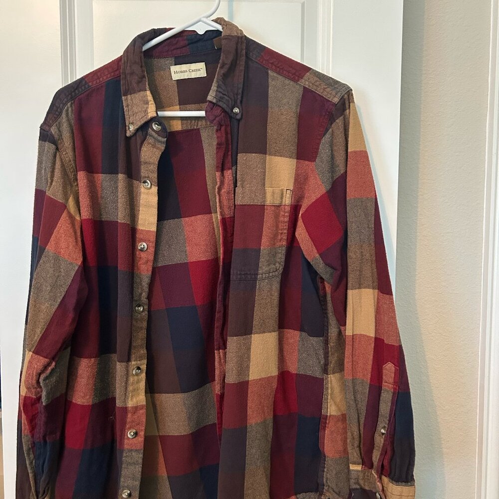Men's Medium Vintage Plaid Flannel